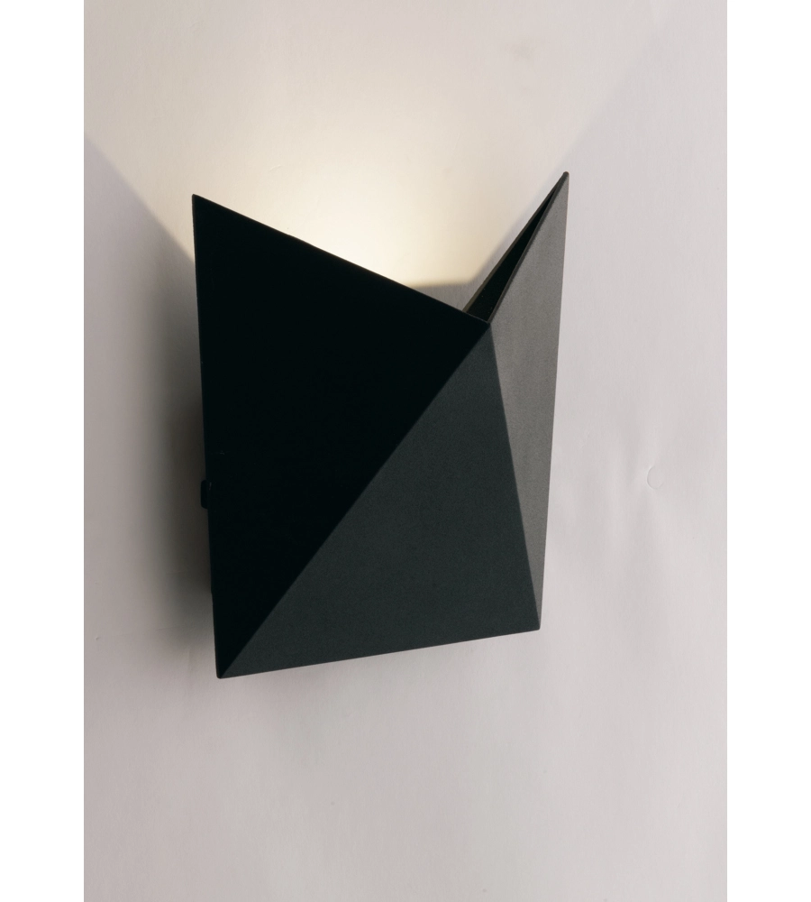 APPLIQUE A LED "STEALTH" ALLUMINIO NERO, 420LM